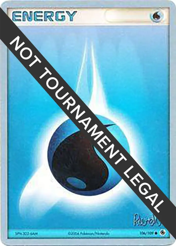 Water Energy, World Championship Decks 106/109