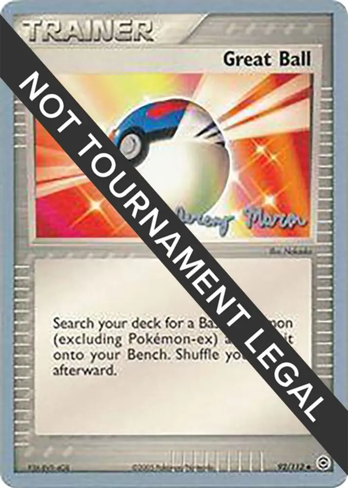 Great Ball, World Championship Decks 92/112
