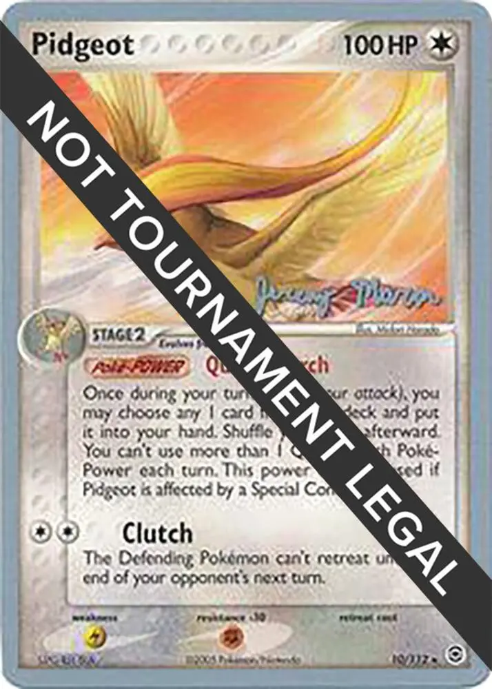 Pidgeot, World Championship Decks 10/112