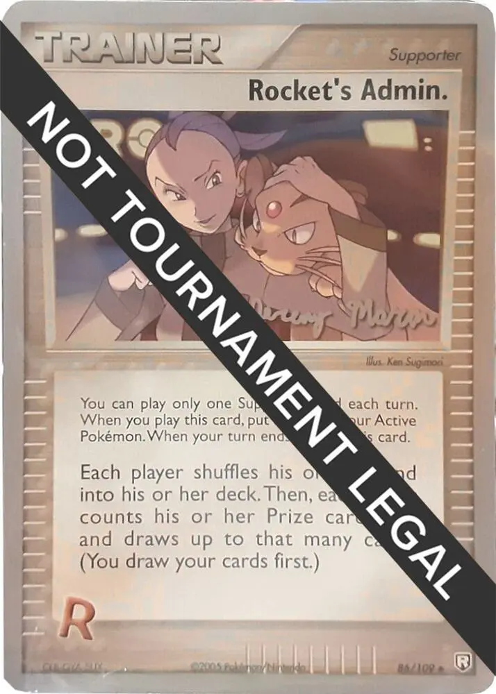 Rocket's Admin., World Championship Decks 86/109