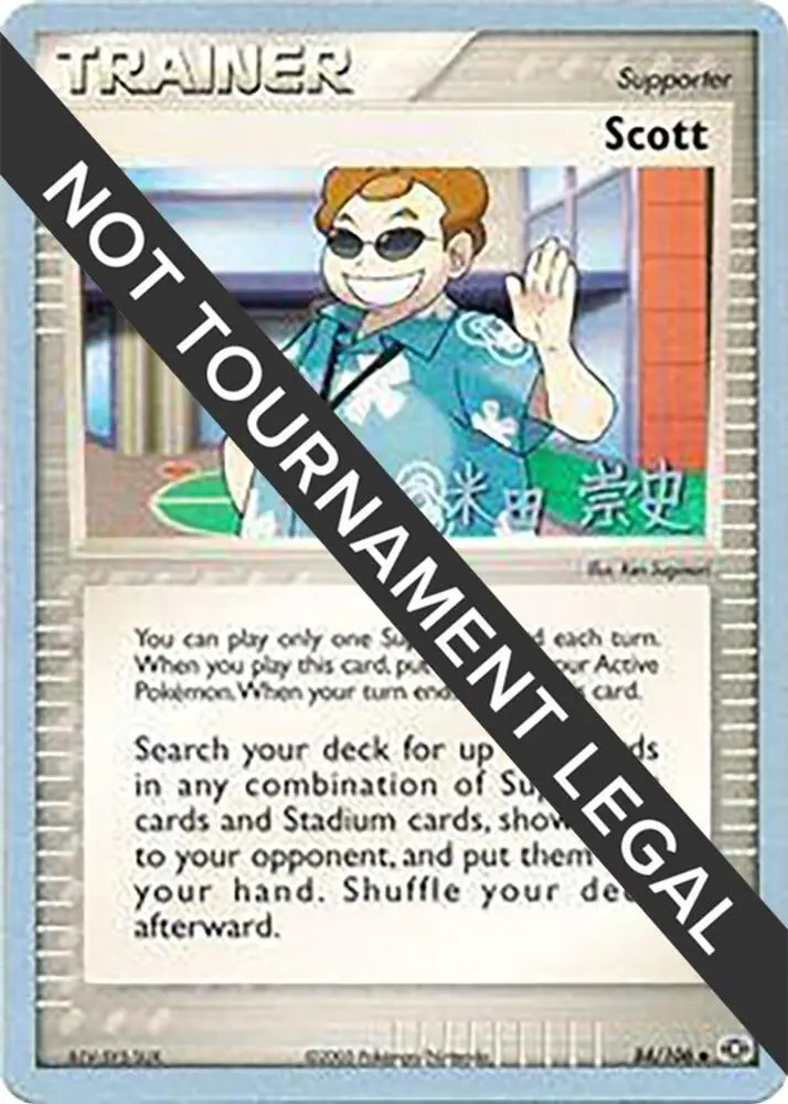 Scott, World Championship Decks 84/106
