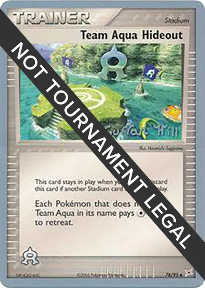 Team Aqua Hideout, World Championship Decks 78/95