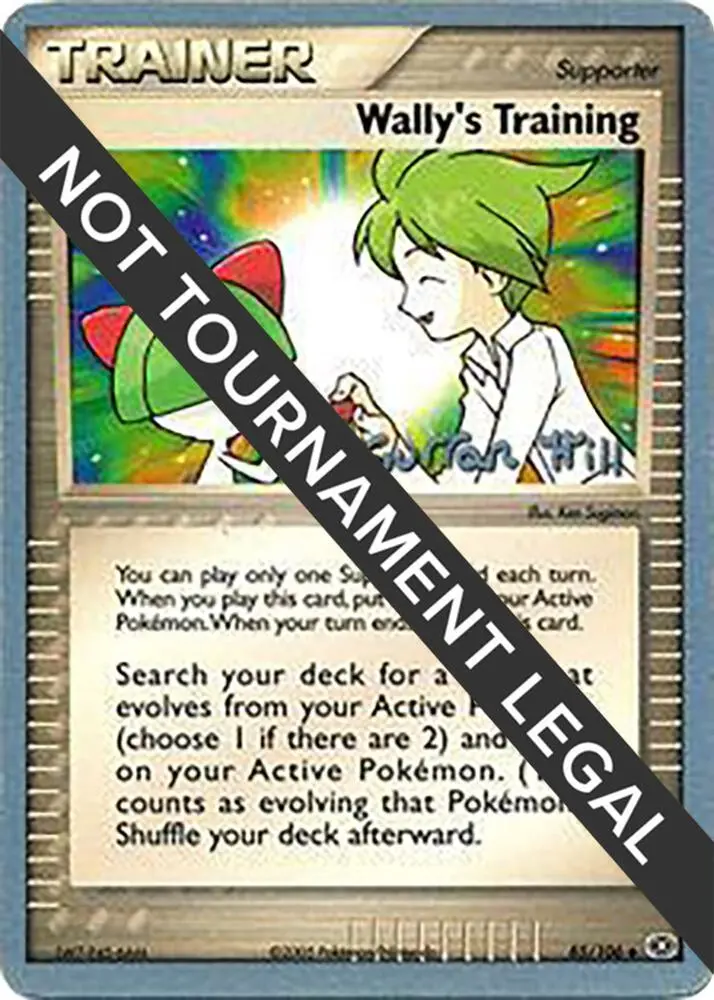 Wally's Training, World Championship Decks 89/100