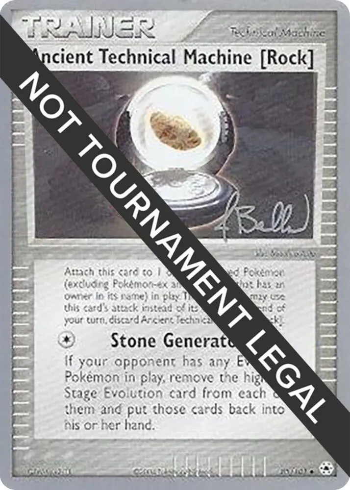 Ancient Technical Machine [Rock], World Championship Decks 85/101