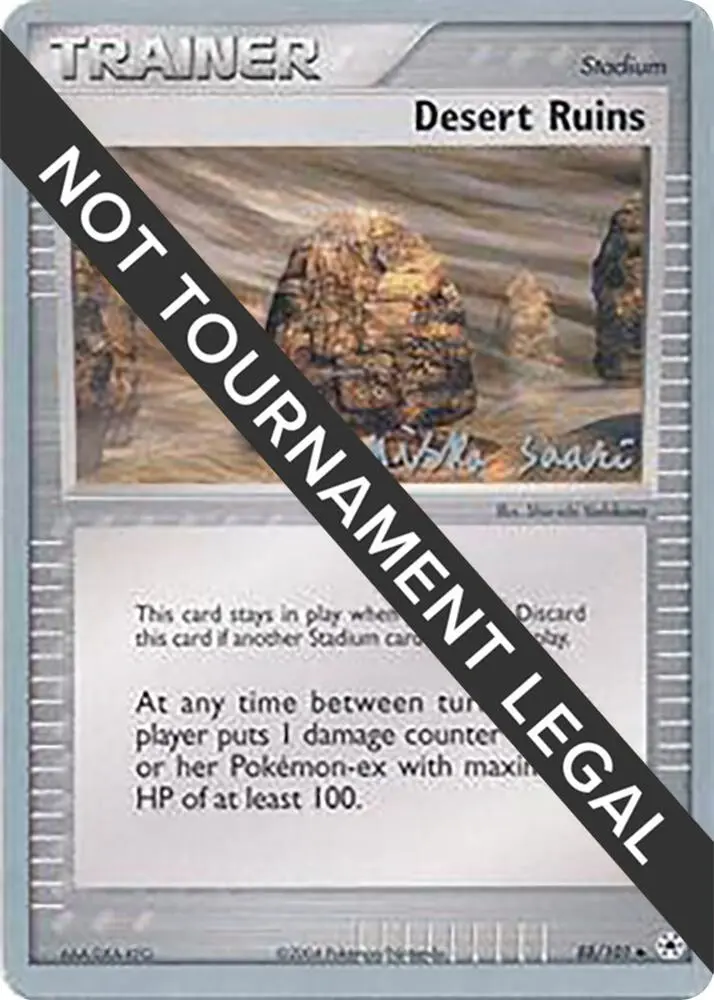 Desert Ruins, World Championship Decks 88/101