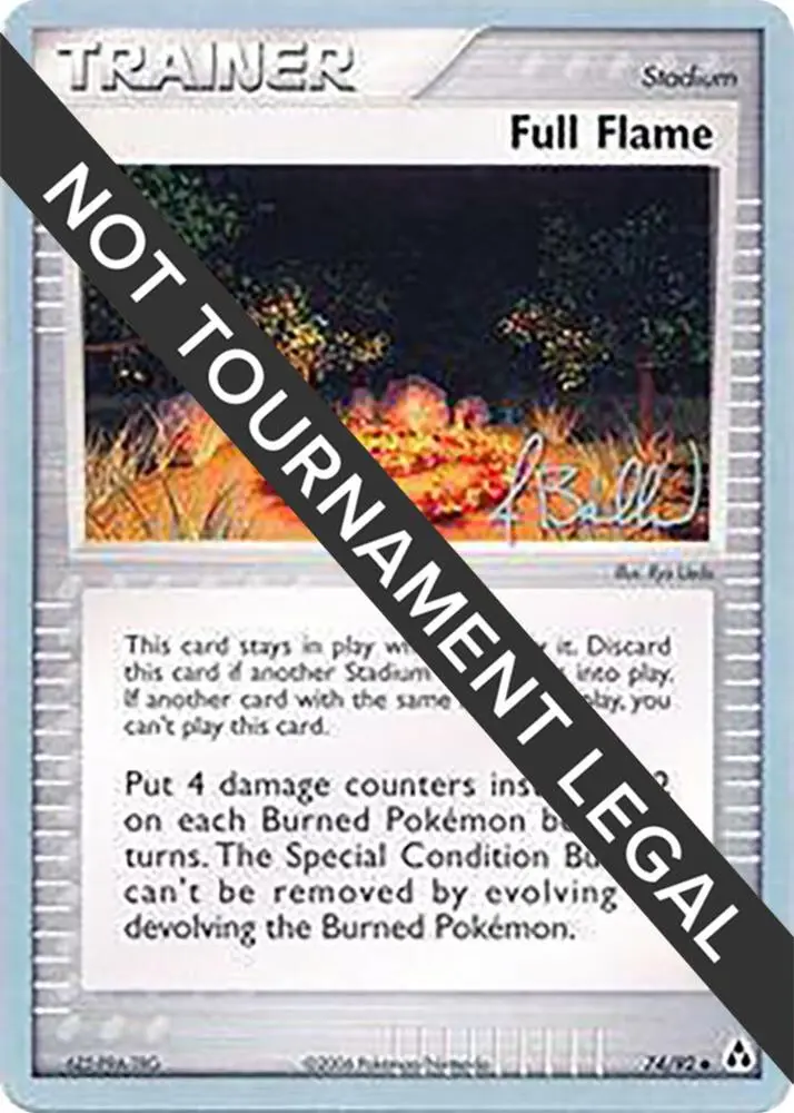 Full Flame, World Championship Decks 74/92