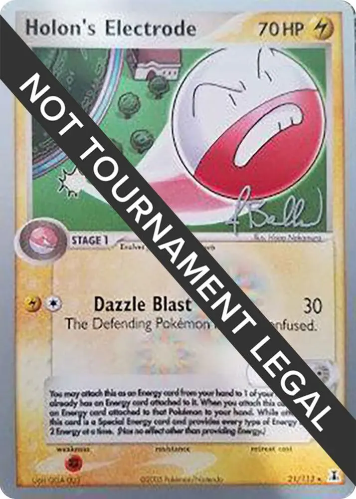 Holon's Electrode, World Championship Decks 21/113