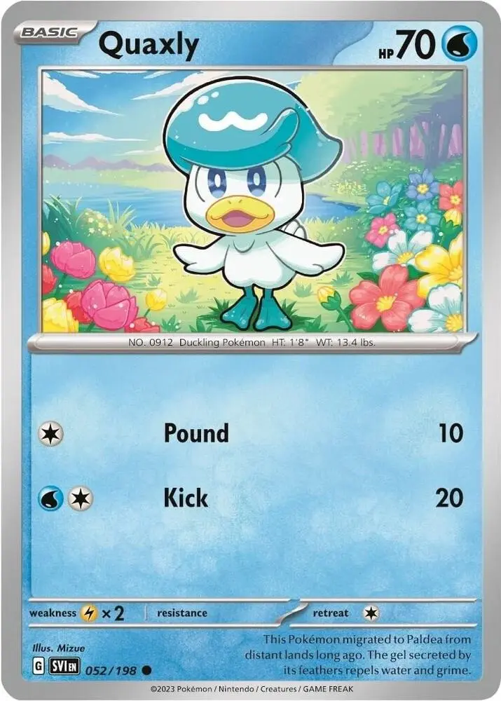 Quaxly, Miscellaneous Cards & Products 052/198