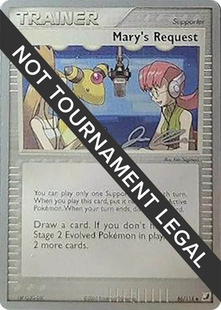 Mary's Request, World Championship Decks 86/115