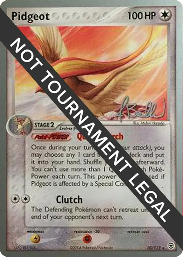 Pidgeot, World Championship Decks 10/112