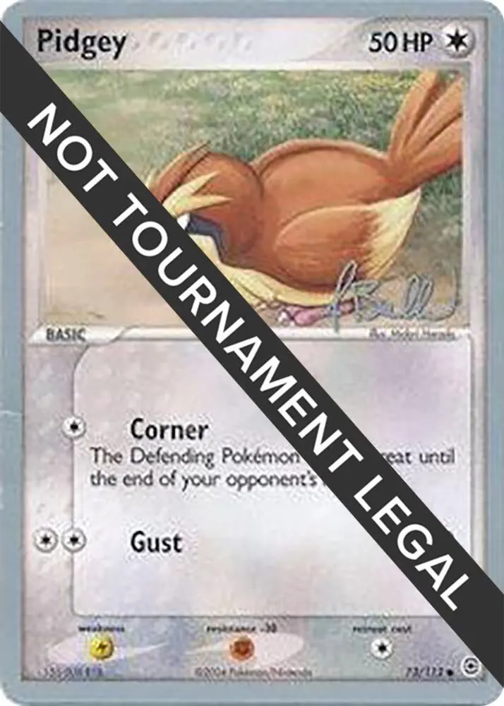 Pidgey, World Championship Decks 73/112