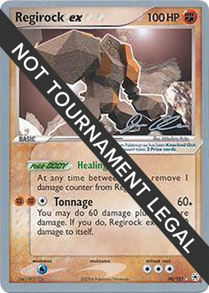 Regirock ex, World Championship Decks 98/101