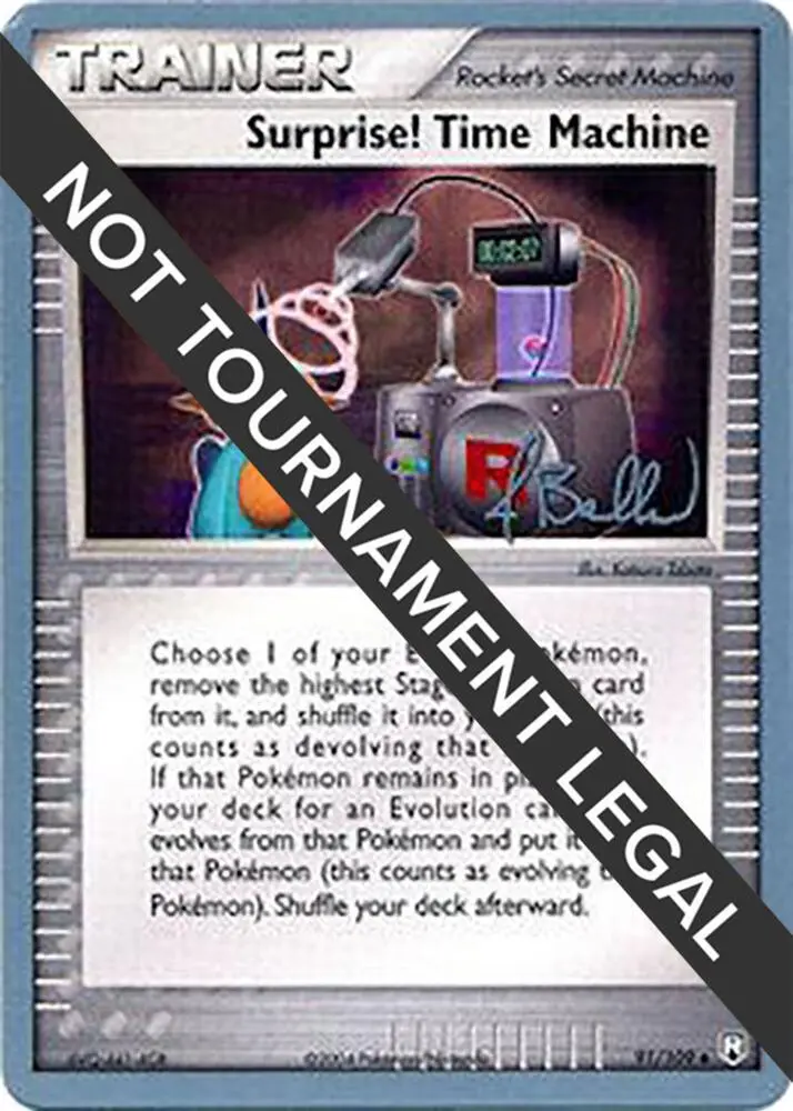 Surprise! Time Machine, World Championship Decks 91/109