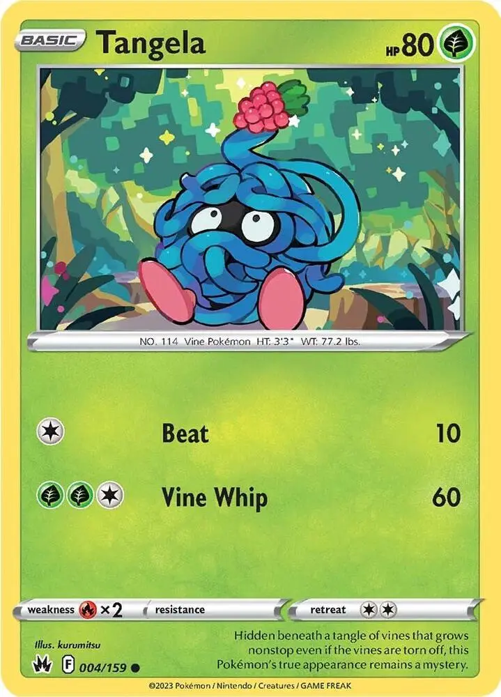 Tangela, Crown Zenith 004/159