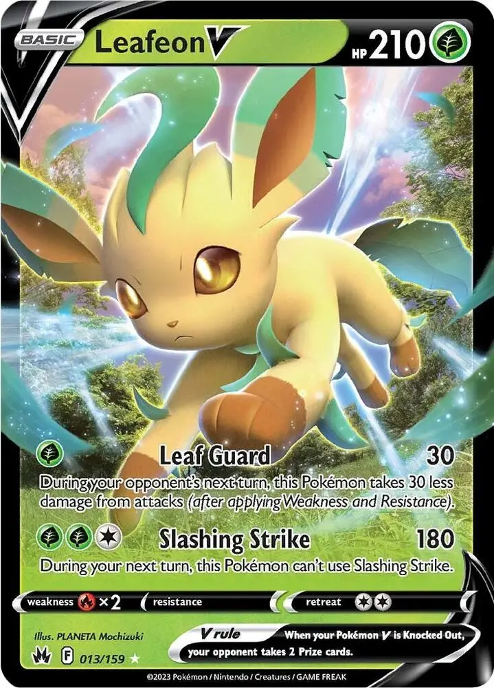 Leafeon V, Crown Zenith 013/159
