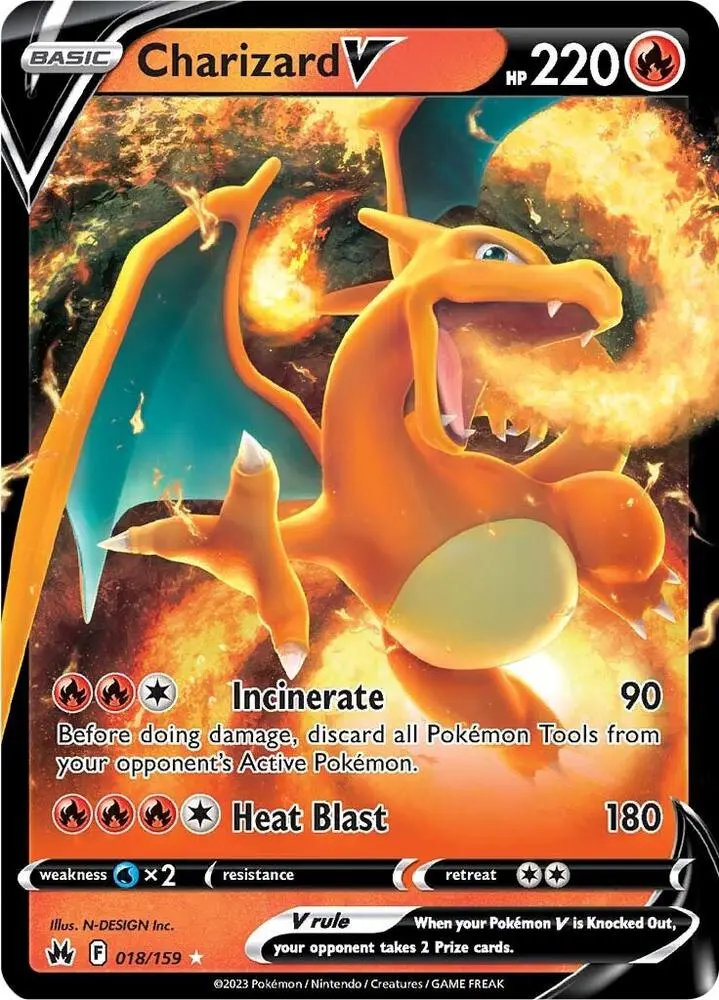 Charizard V, Crown Zenith 018/159