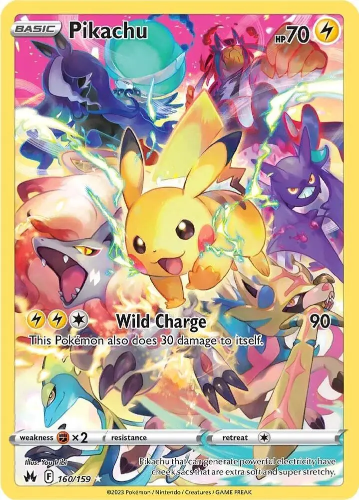 Pikachu, Crown Zenith 160/159