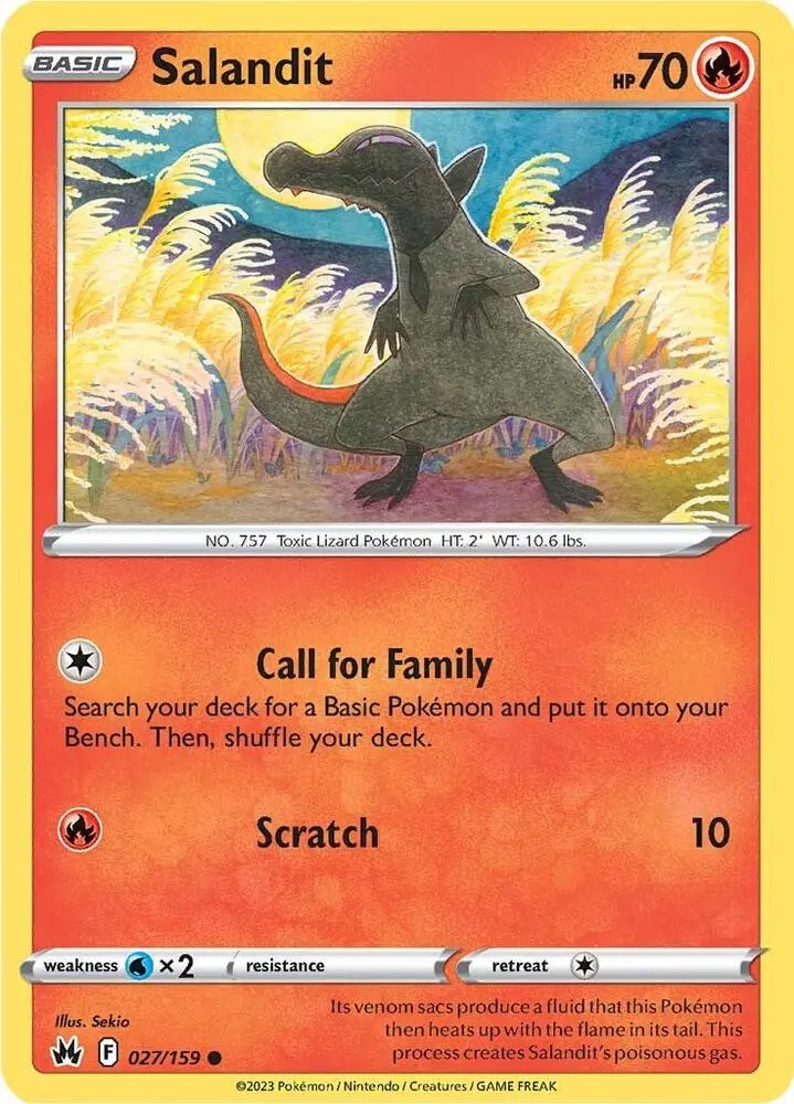 Salandit, Crown Zenith 027/159