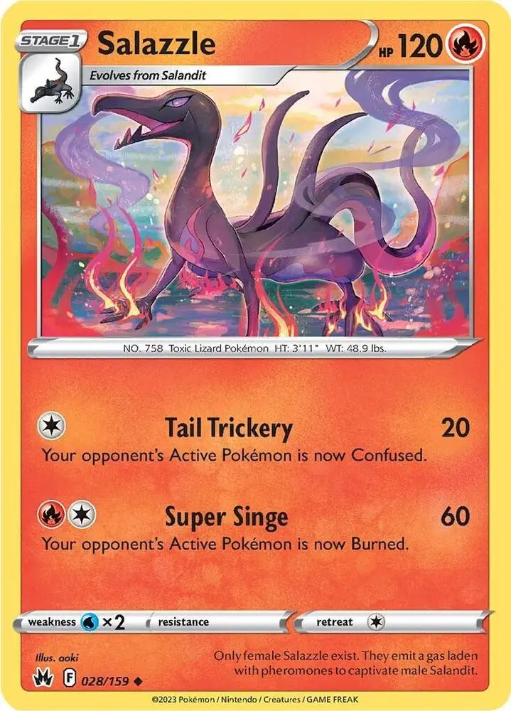 Salazzle, Crown Zenith 028/159