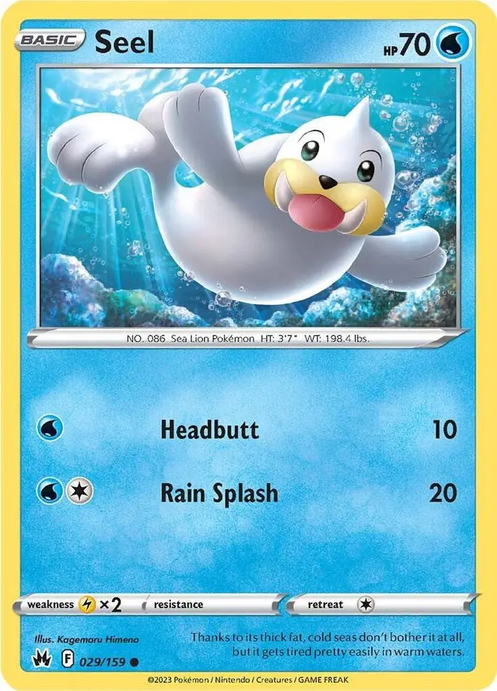 Seel, Crown Zenith 029/159