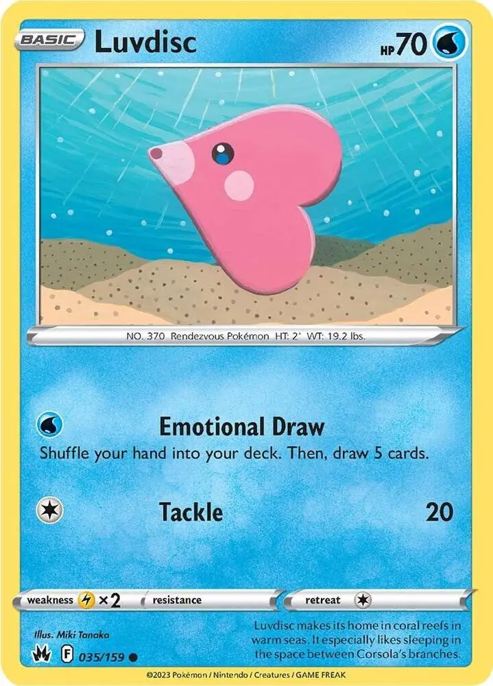 Luvdisc, Crown Zenith 035/159