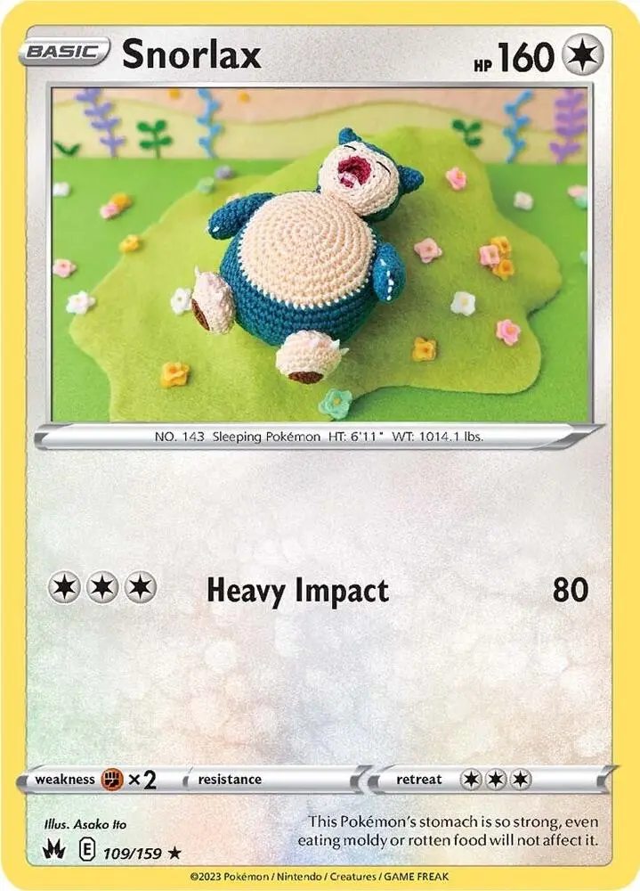 Snorlax, Crown Zenith 109/159
