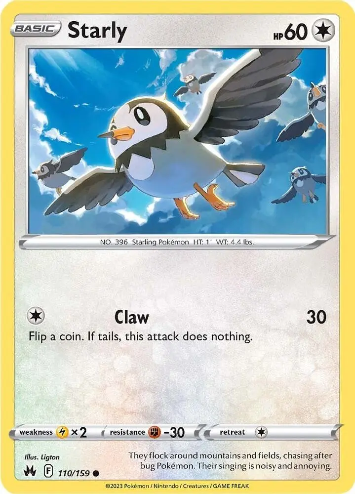 Starly, Crown Zenith 110/159