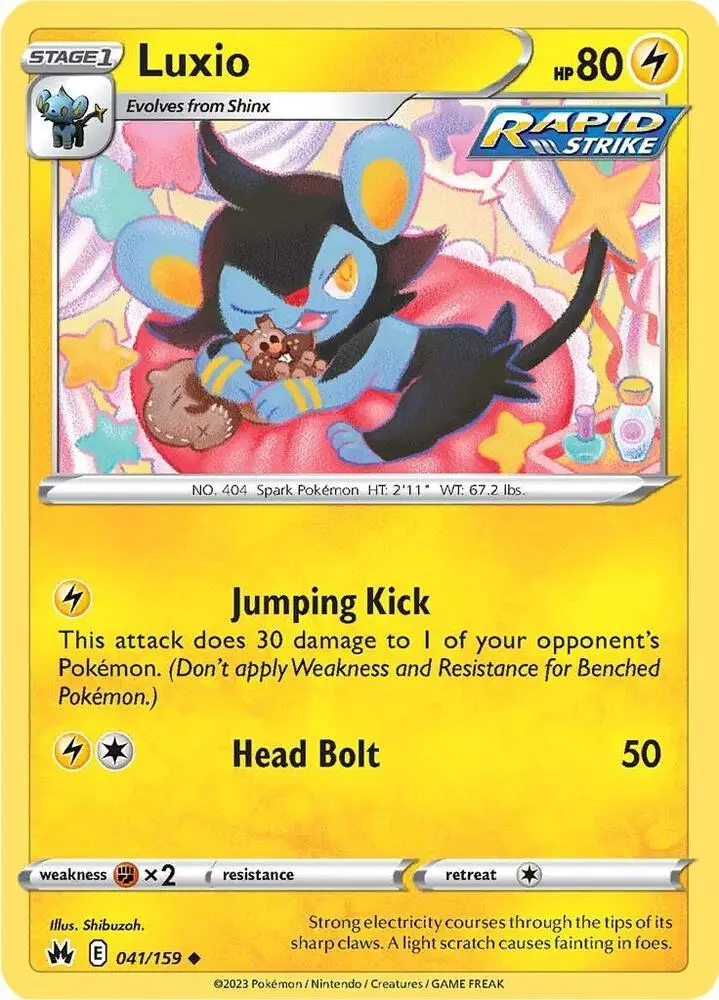 Luxio, Crown Zenith 041/159