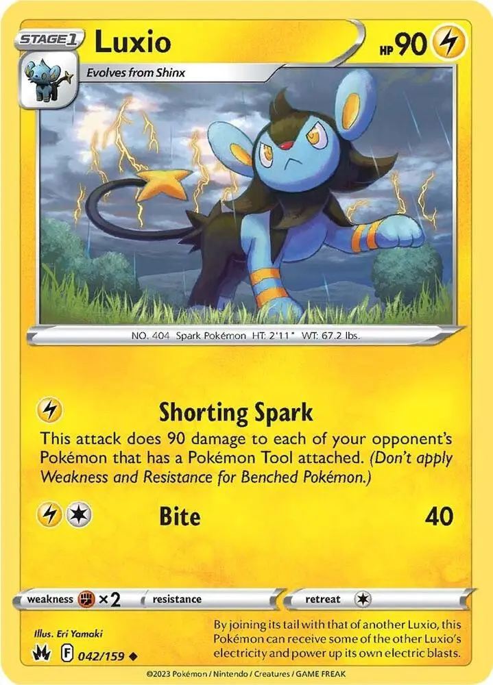 Luxio, Crown Zenith 042/159