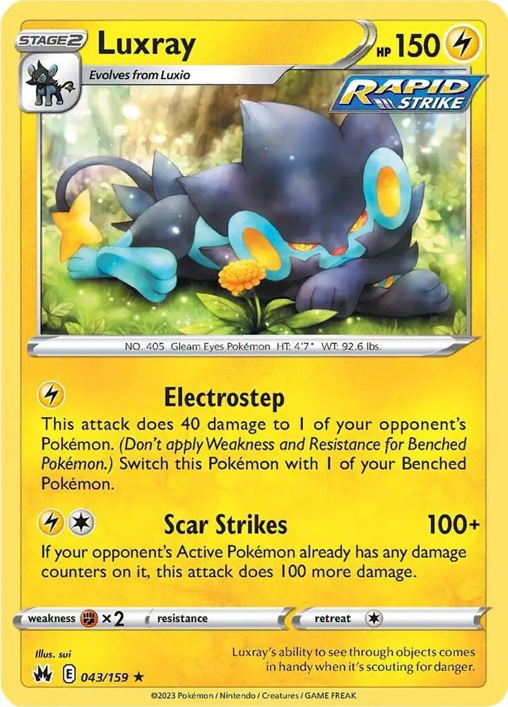 Luxray, Crown Zenith 043/159