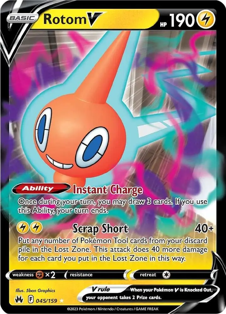 Rotom V, Crown Zenith 045/159