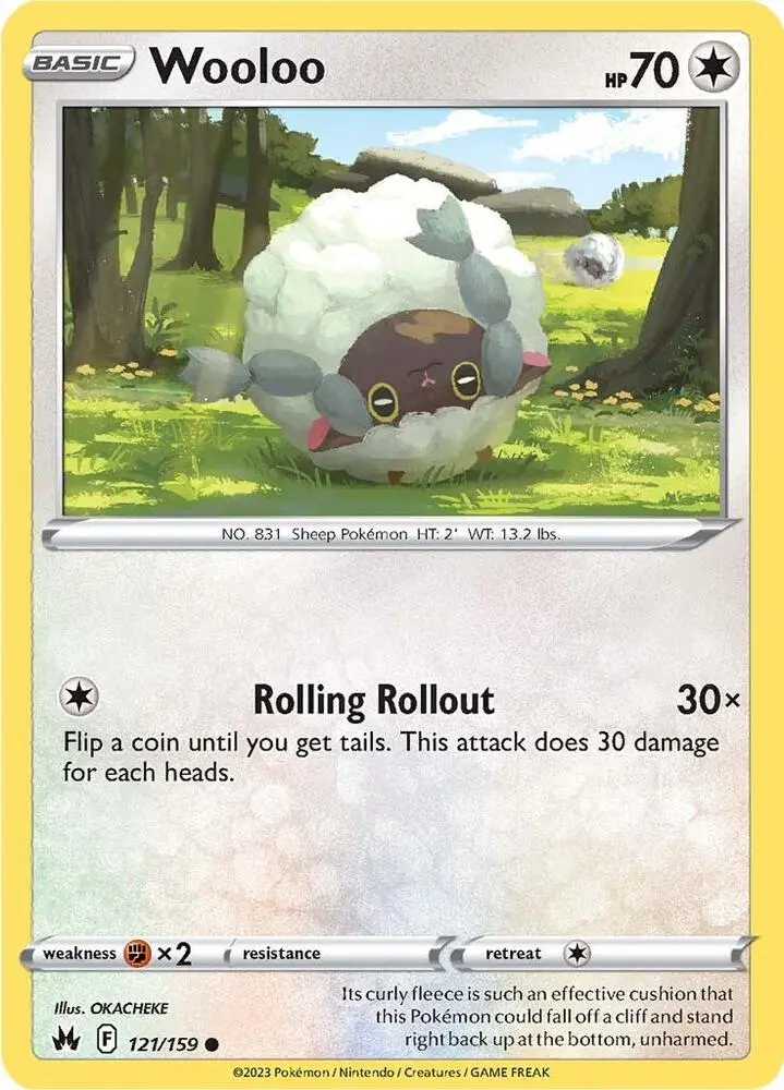 Wooloo, Crown Zenith 121/159