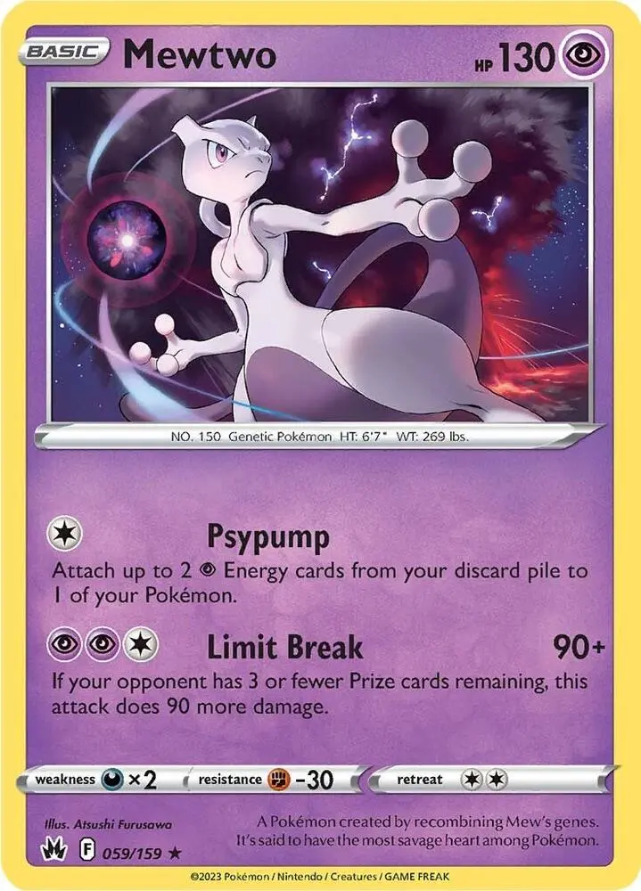 Mewtwo, Crown Zenith 059/159