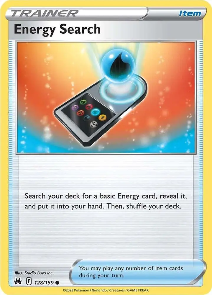 Energy Search, Crown Zenith 128/159