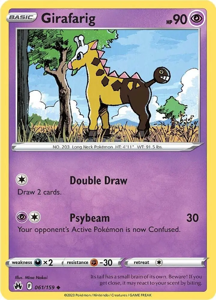 Girafarig, Crown Zenith 061/159