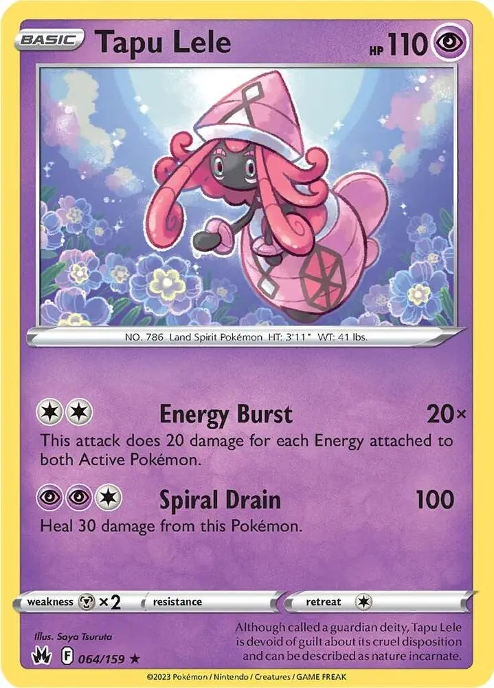 Tapu Lele, Crown Zenith 064/159