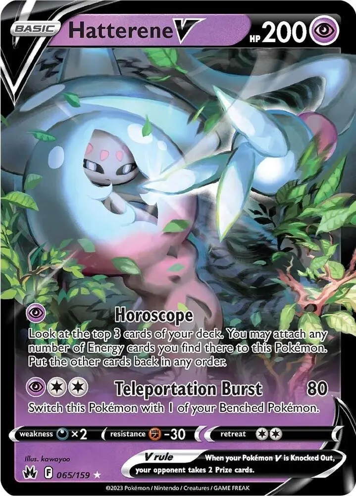 Hatterene V, Crown Zenith 065/159