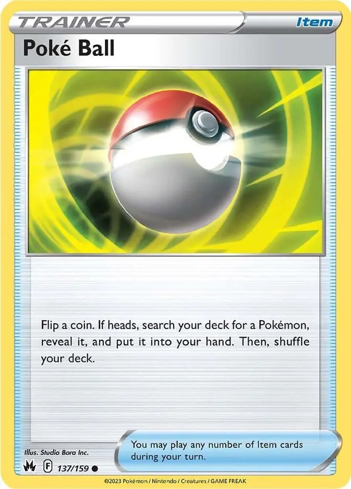 Poké Ball, Crown Zenith 137/159