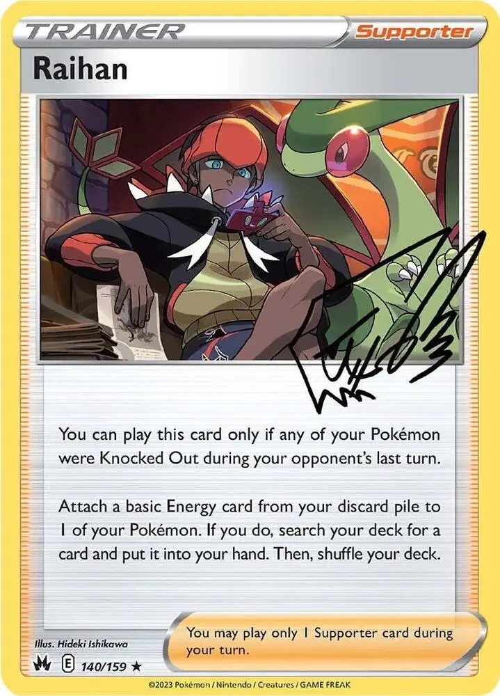Raihan, Crown Zenith 140/159