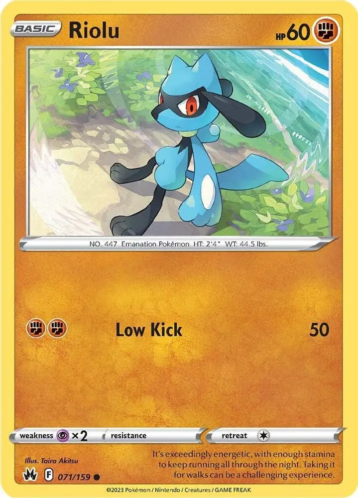 Riolu, Crown Zenith 071/159