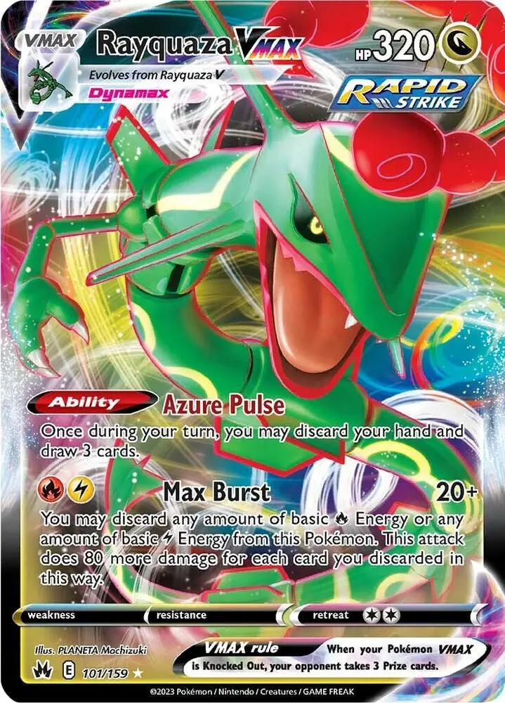 Rayquaza VMAX, Crown Zenith 101/159