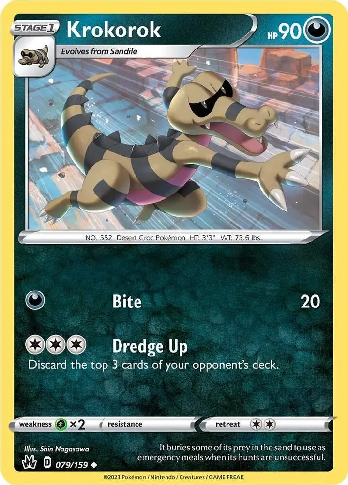 Krokorok, Crown Zenith 079/159