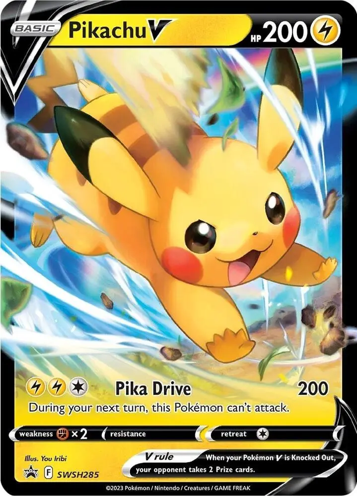 Pikachu V, SWSH Black Star Promos SWSH285/307