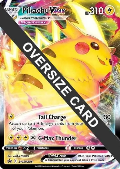 Pikachu VMAX, Jumbo cards SWSH286