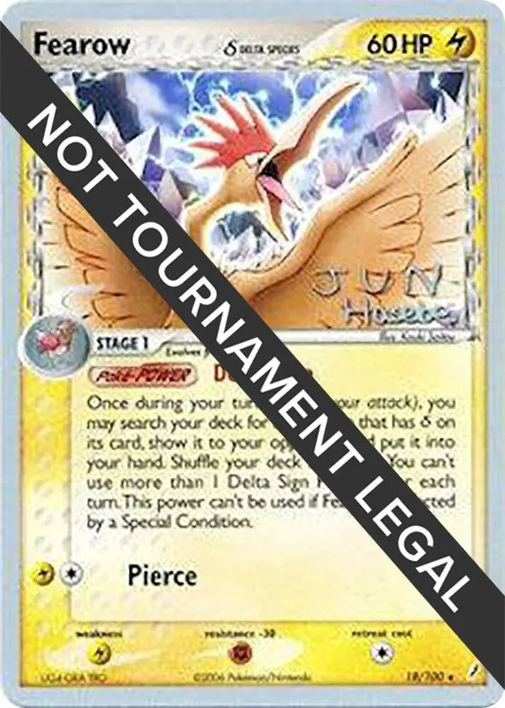 Fearow (Delta Species), World Championship Decks 18/100