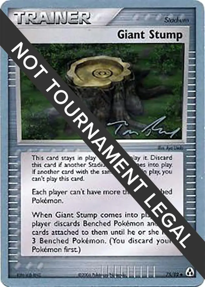 Giant Stump, World Championship Decks 75/92