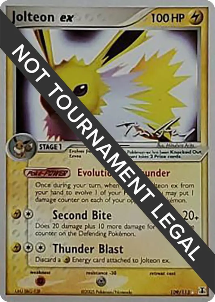 Jolteon ex, World Championship Decks 109/113