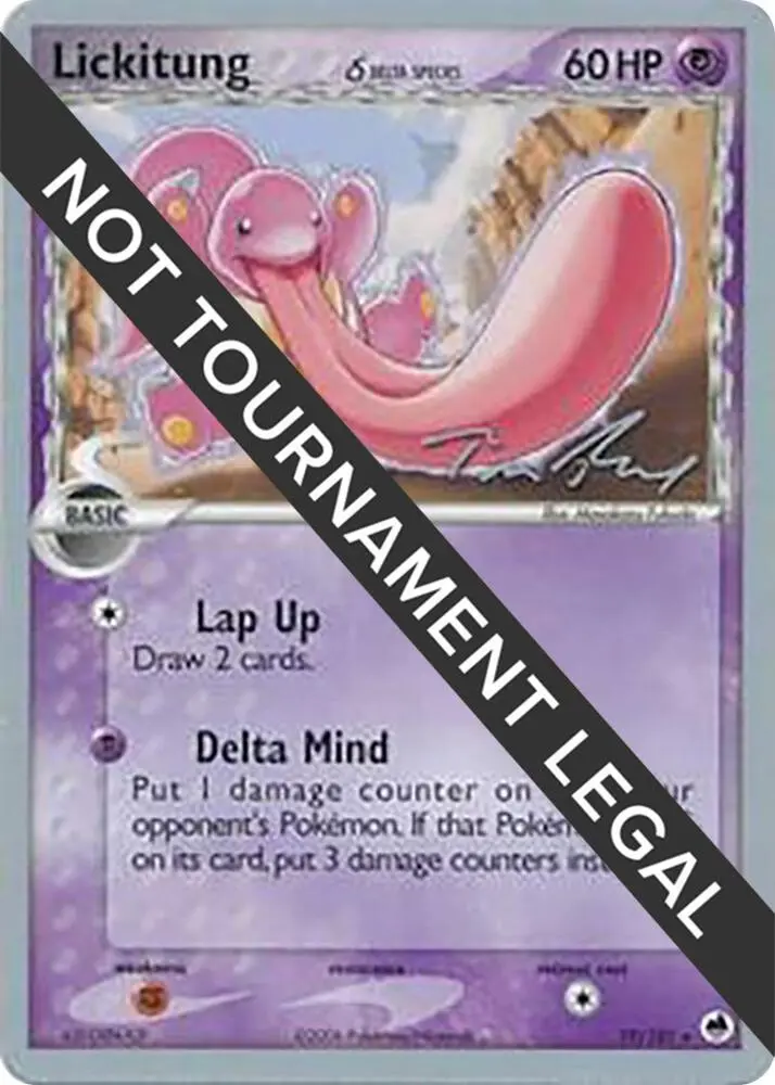 Lickitung (Delta Species), World Championship Decks 19/101