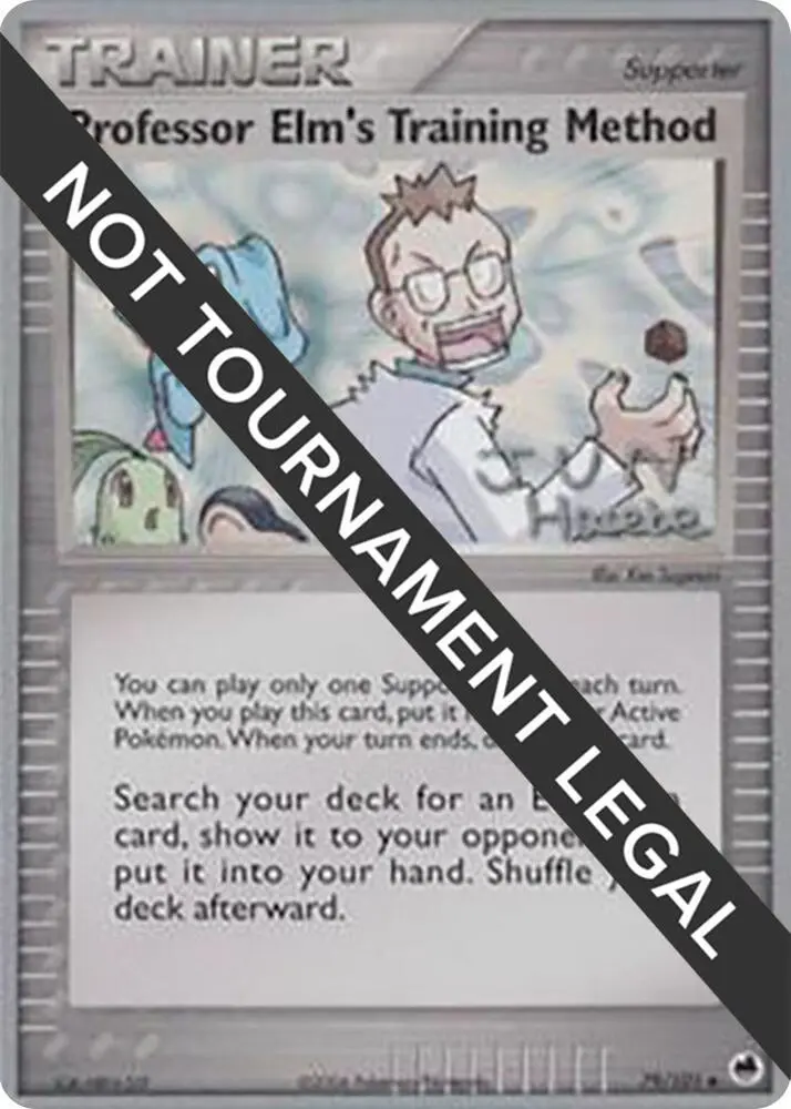 Professor Elm's Training Method, World Championship Decks 79/101