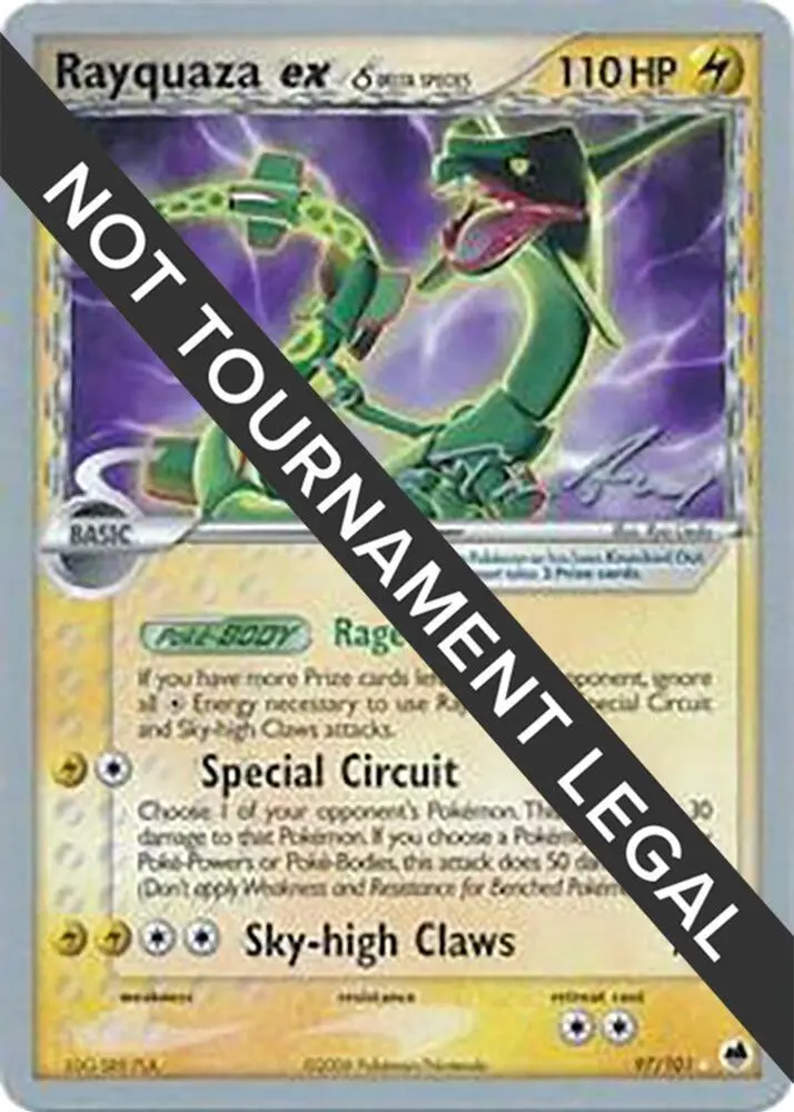 Rayquaza ex, World Championship Decks 97/097